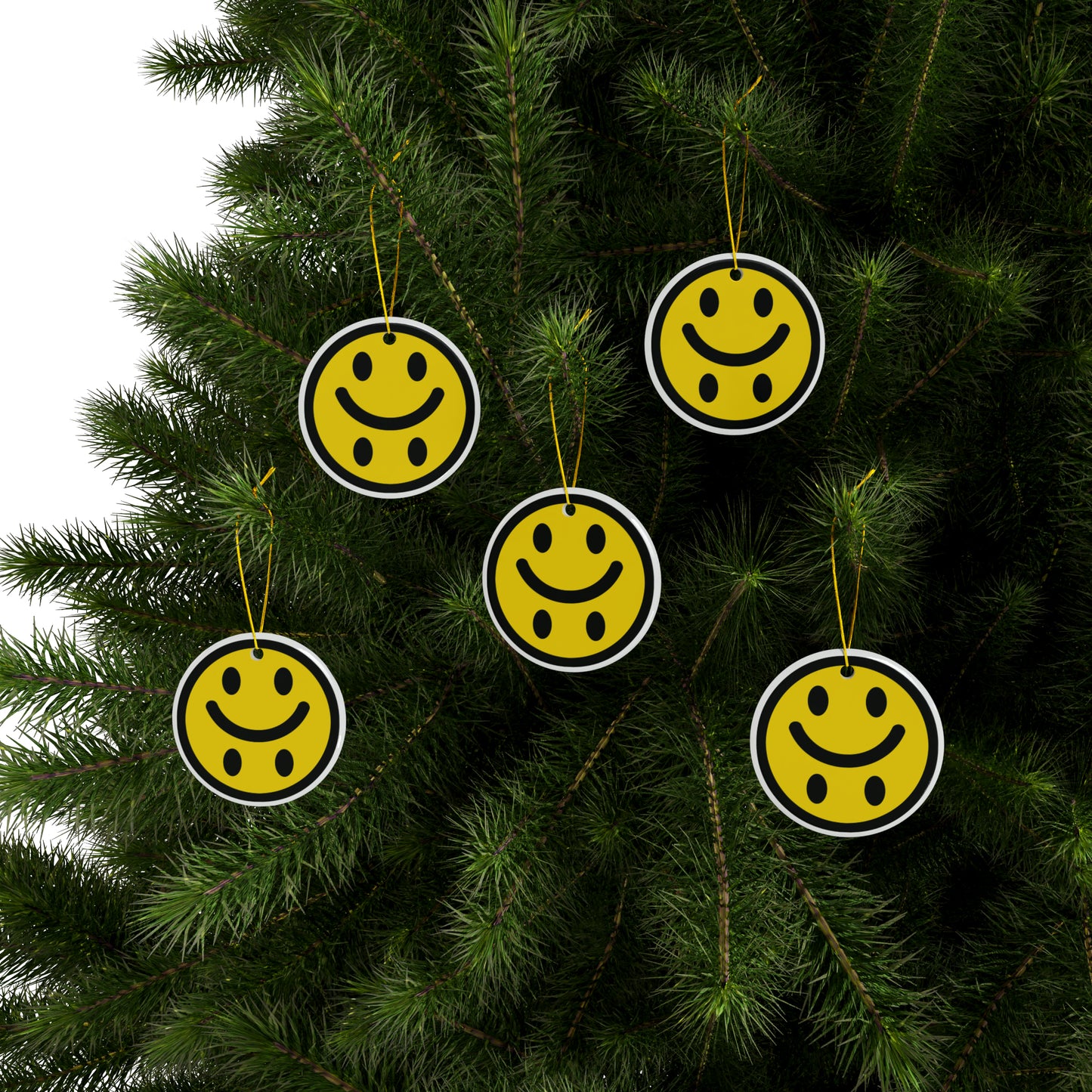 Smile'd Christmas Ornaments (1pc, 3pcs, 5pcs, 10pcs)