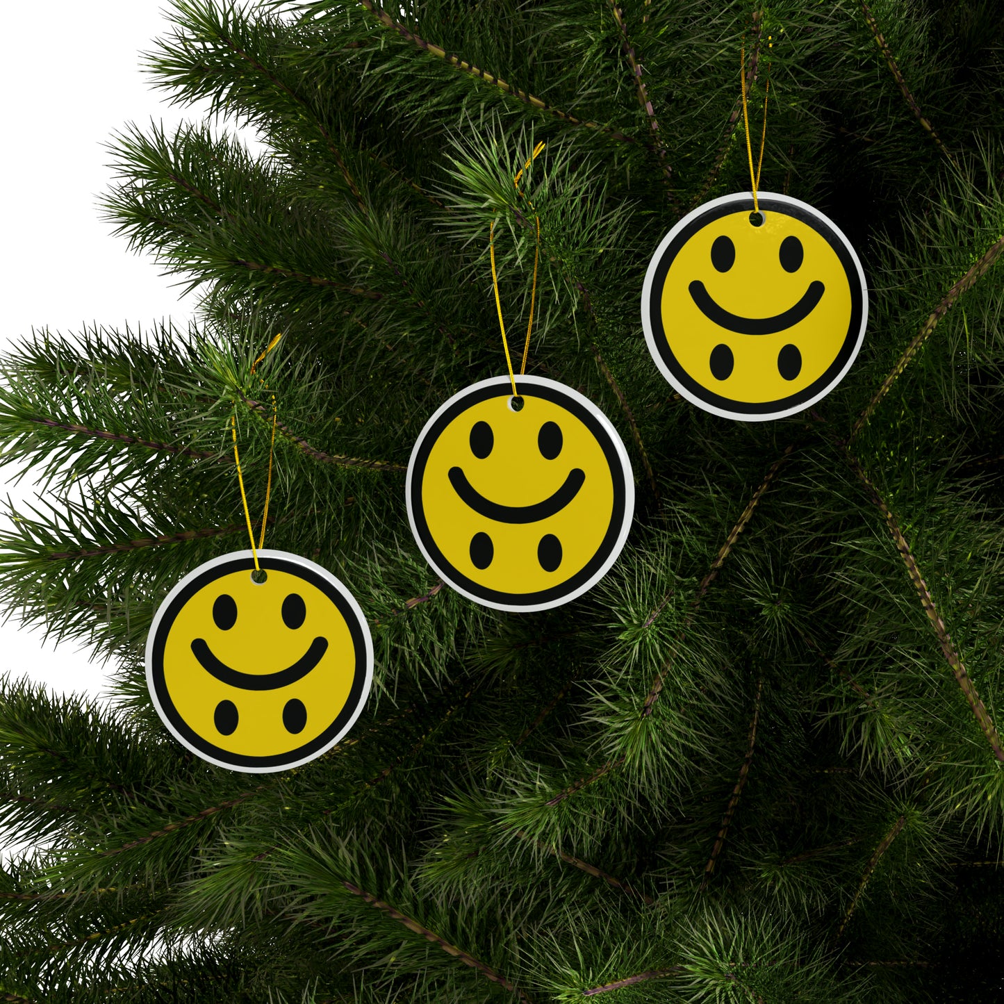 Smile'd Christmas Ornaments (1pc, 3pcs, 5pcs, 10pcs)