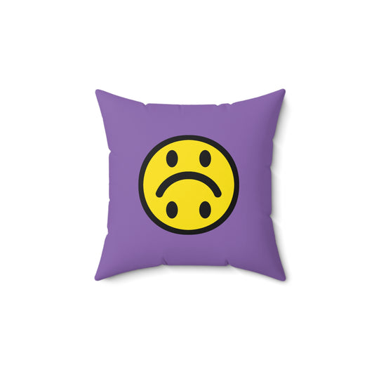 Smile'd Accent Pillow - Purple
