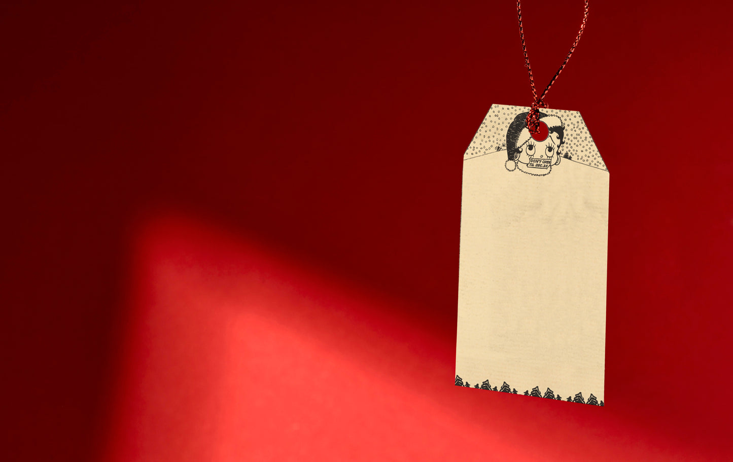 Vintage Betty Boop Christmas - Digital Download Invite, Menu, Place Cards & Gift Tags