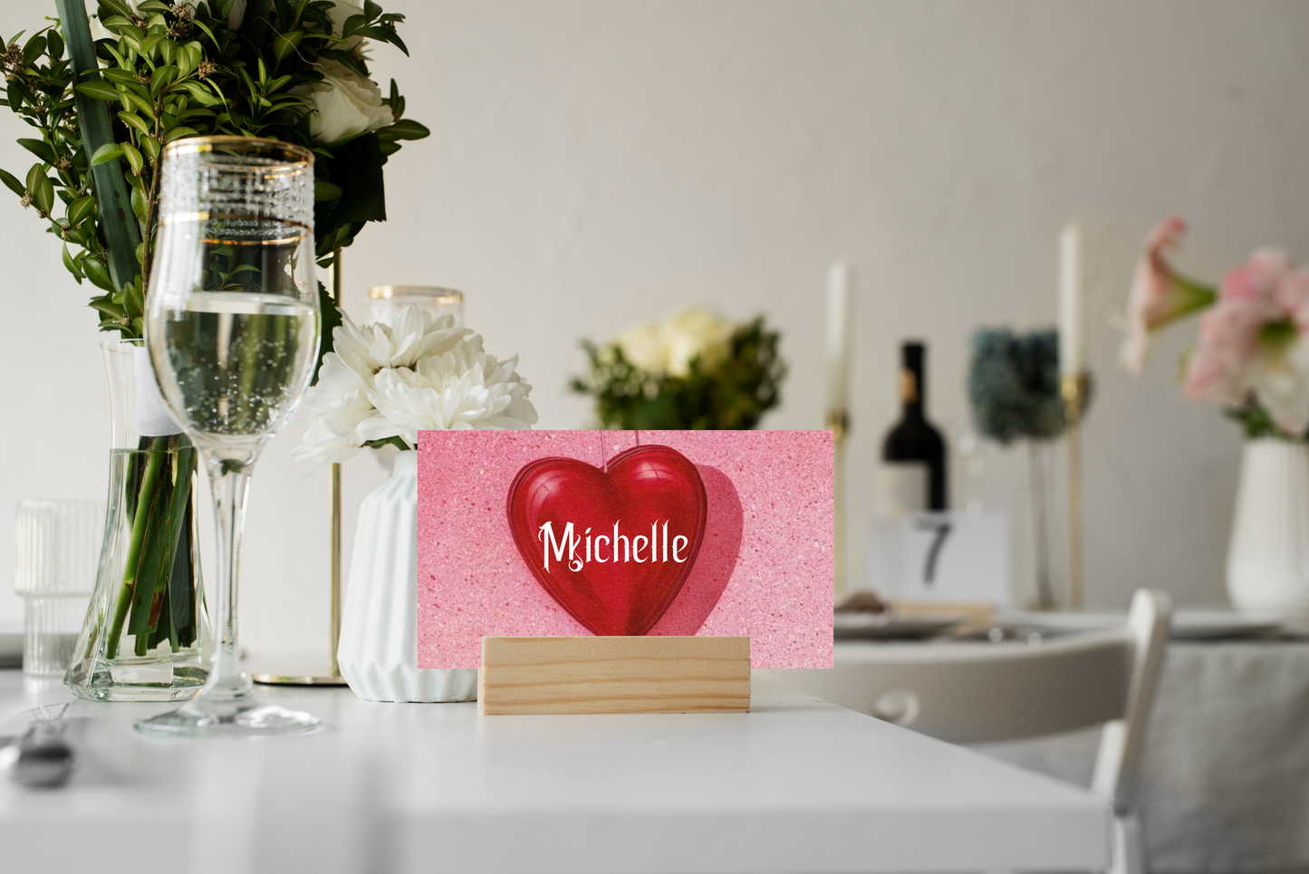 Galentine's Glitter Party - Digital Download Invite, Menu, & Place Cards