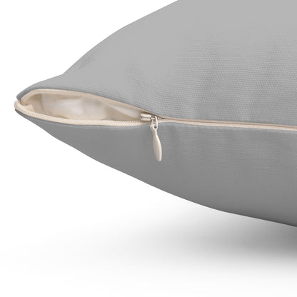 Copy of Smile'd Accent Pillow - Light Grey