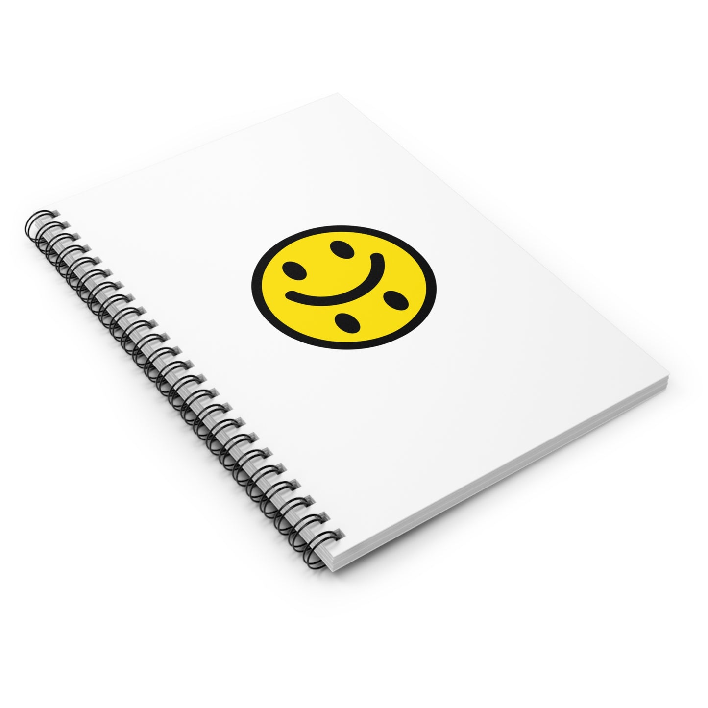 Smile'd Spiraled Notebook - Ruled Line