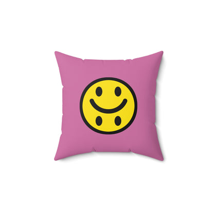 Smile'd Accent Pillow - Pink