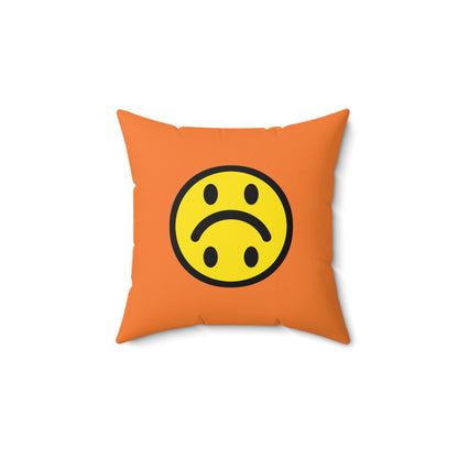 Smile'd Accent Pillow - Orange