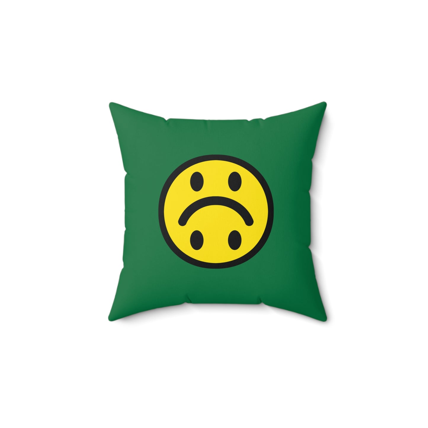 Smile'd Accent Pillow - Money Green