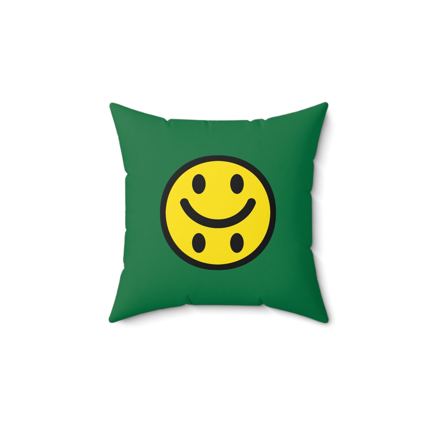 Smile'd Accent Pillow - Money Green