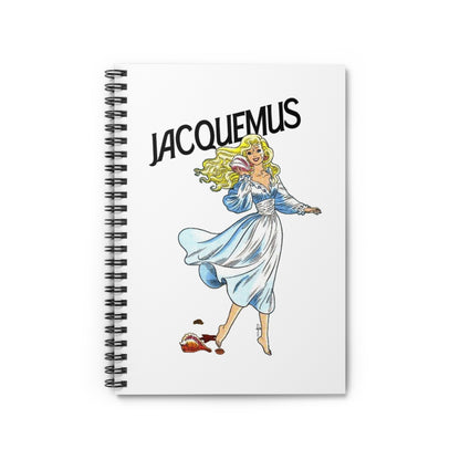 Barbie Spiral Notebook - Ruled Line, Jacquemus