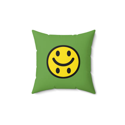 Smile'd Accent Pillow - Light Green