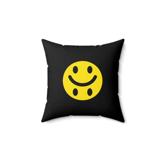 Smile'd Accent Pillow - Black