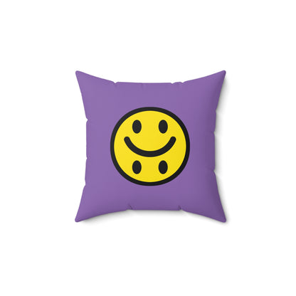 Smile'd Accent Pillow - Purple