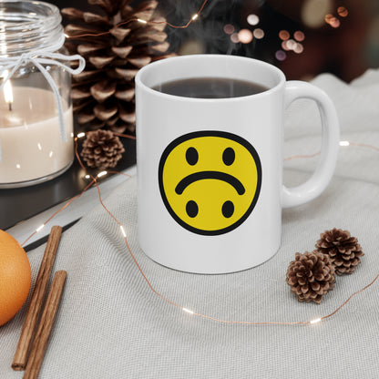 Smile'd White Ceramic Mug 11oz