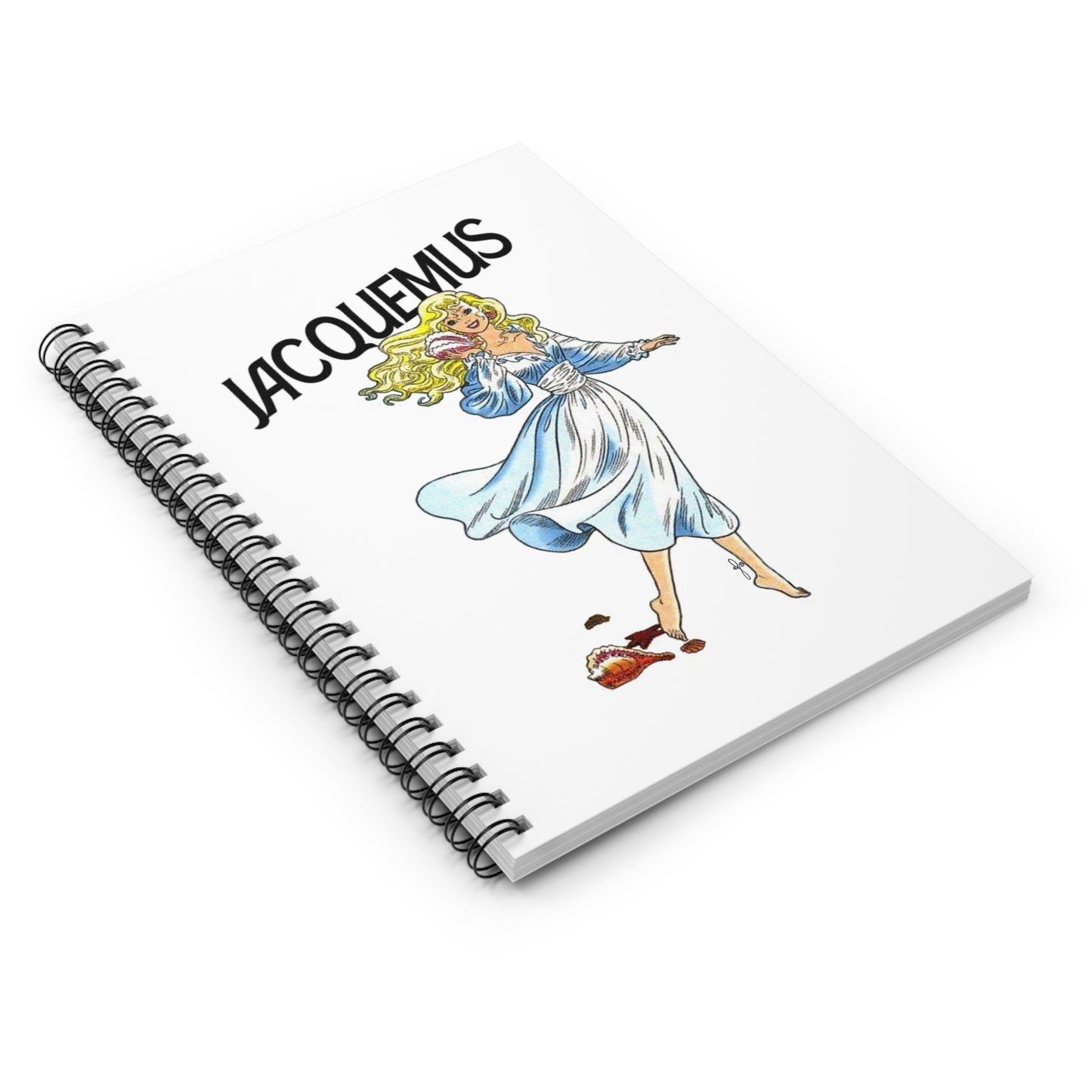 Barbie Spiral Notebook - Ruled Line, Jacquemus