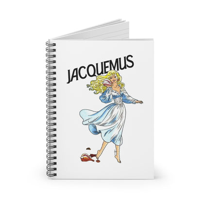 Barbie Spiral Notebook - Ruled Line, Jacquemus