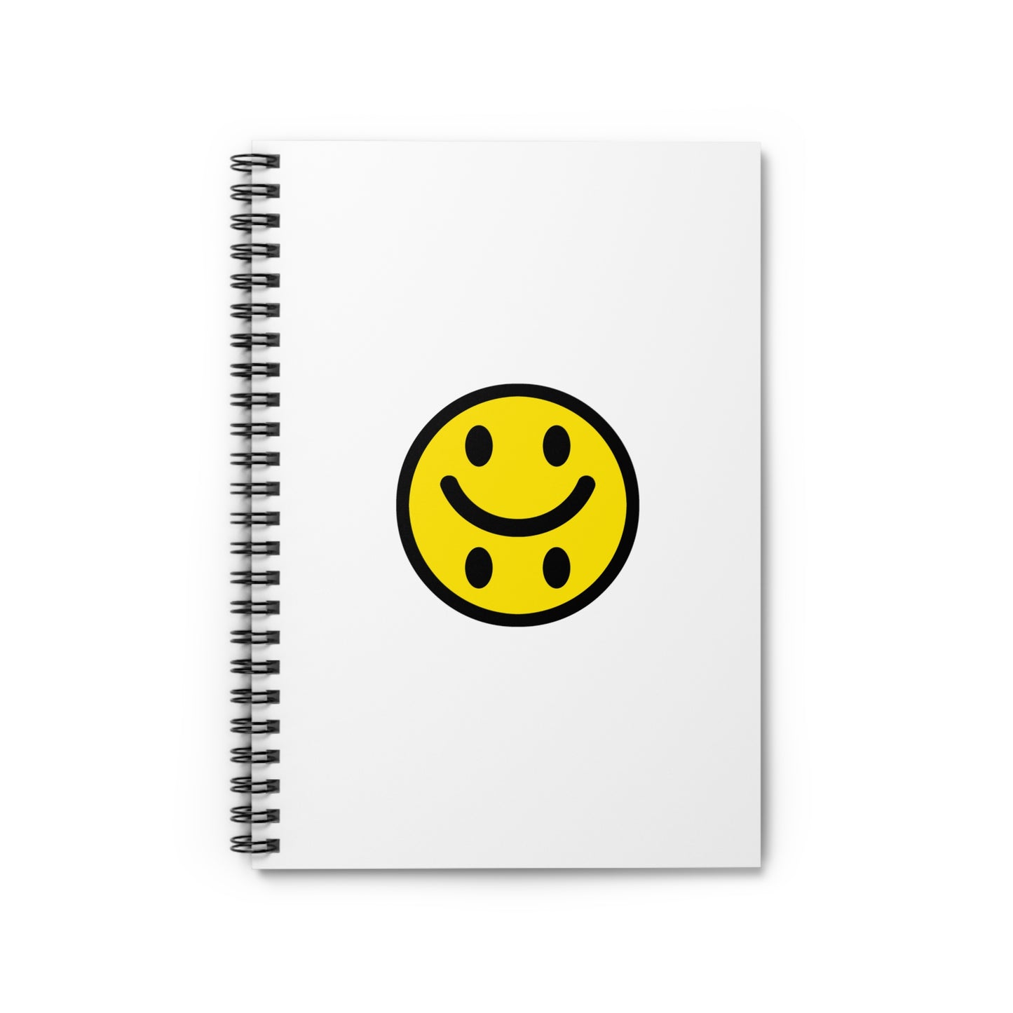 Smile'd Spiraled Notebook - Ruled Line