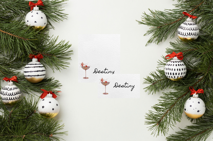 A Tini Bit Merry - Digital Download Place Cards (ONLY)